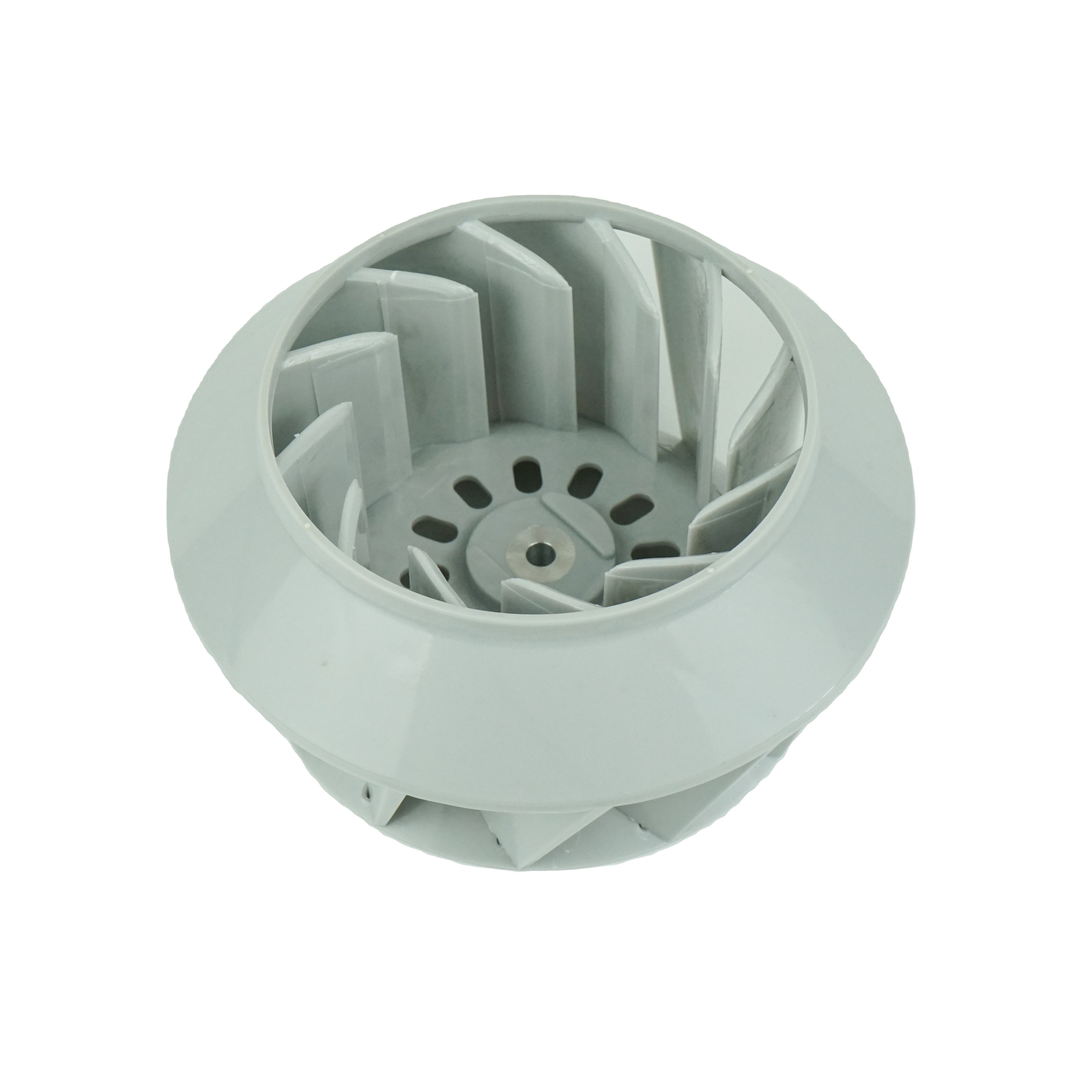 Centrifugal Backward Blower Impeller Plastic Turbine Blades Ventilation Fan